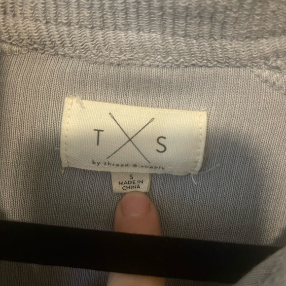 Thread & Supply Ribbed 1/4 zip - Picture 3 of 3